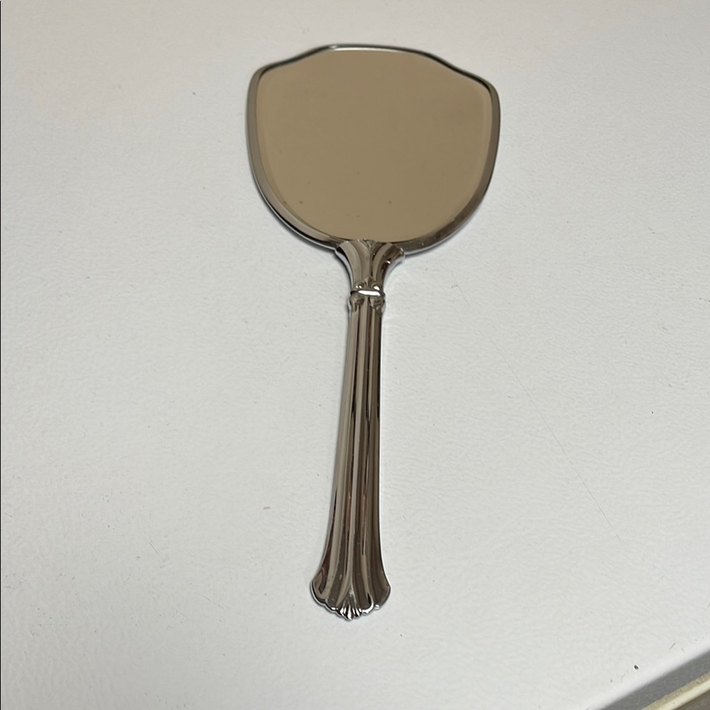 Elegant Silver Hand Mirror